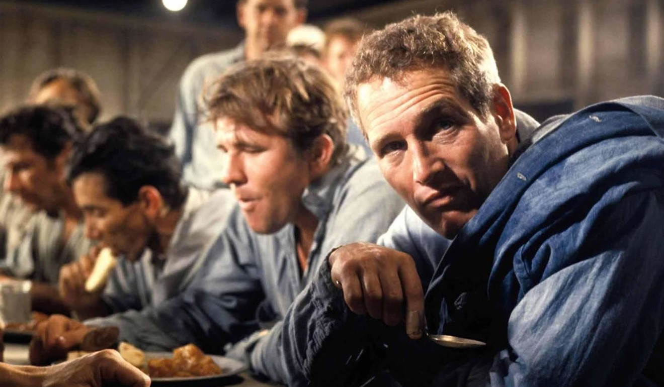 Newman starts out as a rebel but slowly becomes a counterculture Christ figure in the prison. Photo: Courtesy of Park Circus/Warner Bros
