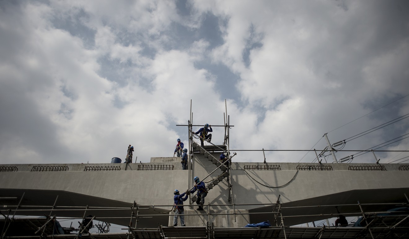 Construction is among the industries where a concentration of Chinese workers will spark outrage, according to experts. Photo: AFP