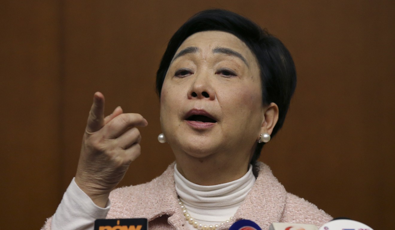 Former Democratic Party chairwoman Emily Lau says the British should have given top priority to finding solutions to Hong Kong’s problems. Photo: Dickson Lee