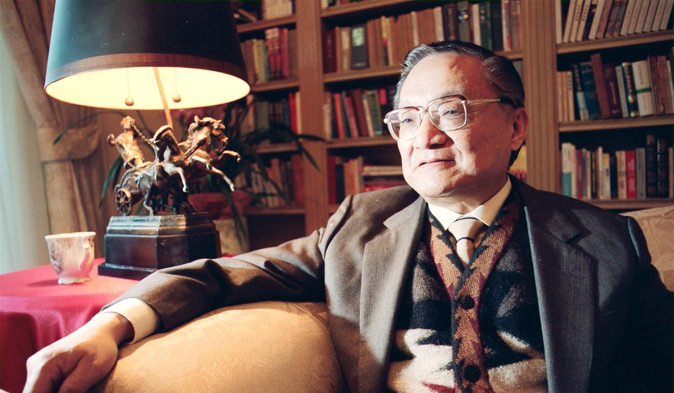As well as being a celebrated novelist, Louis Cha served for a time on the Basic Law Drafting Committee. Photo: SCMP