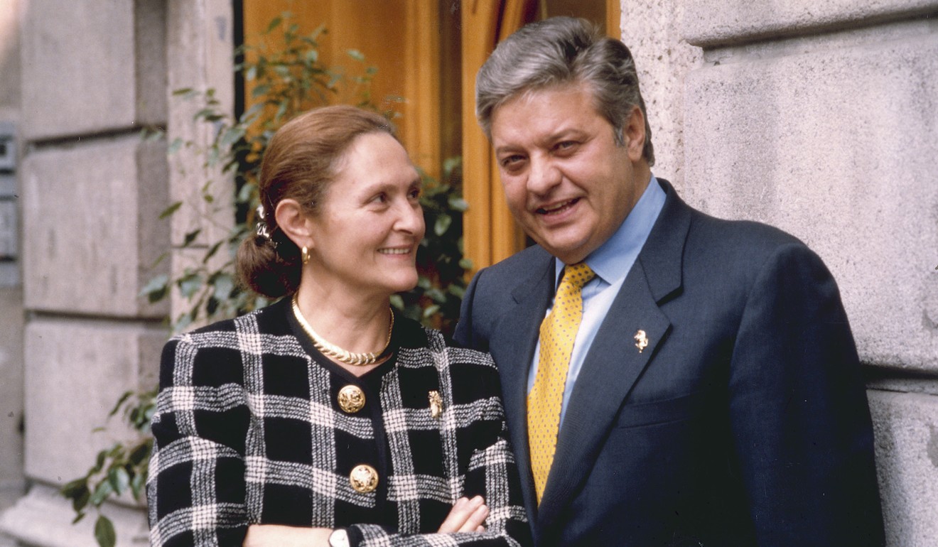 Cerea’s parents, Bruna and Vittorio, in 2006.