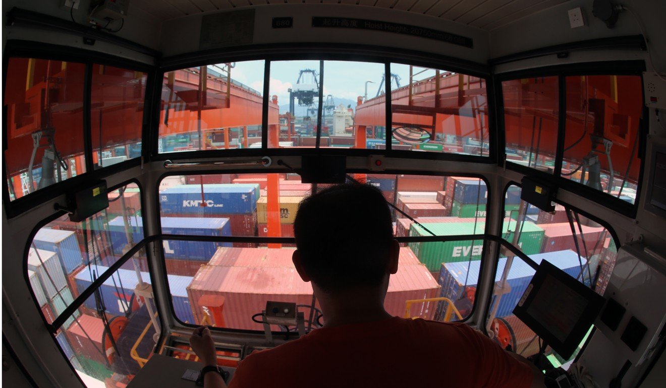 The Kwai Tsing Container Terminal is responsible for handling about 80 per cent of the container traffic that comes through Hong Kong. Photo: K.Y. Cheng
