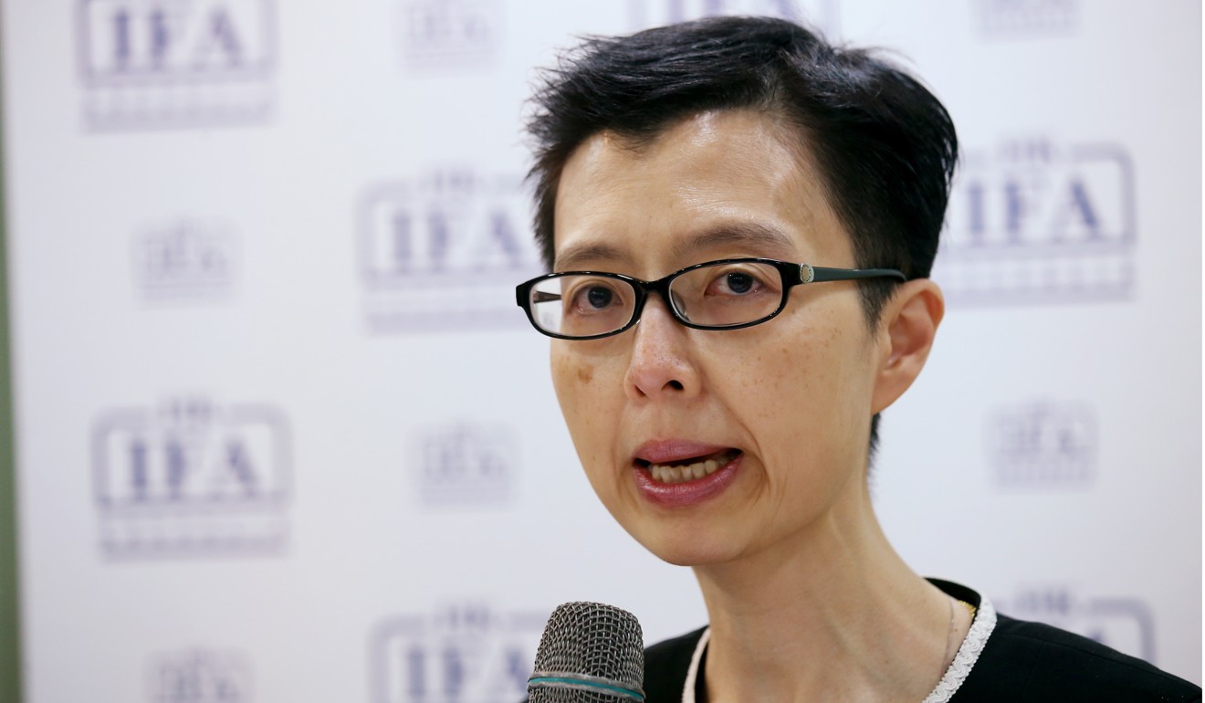 Sally Wong, CEO of Hong Kong Investment Funds Association, says A shares’ importance in a diversified portfolio will grow. Photo: Dickson Lee