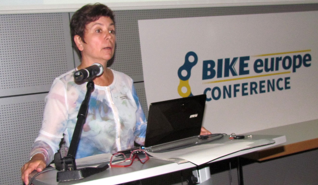 Annick Roetynck from the lobby group LEVA-EU, said dark days were ahead for bike companies and consumers. Photo: Bike Europe