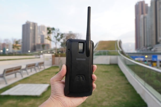 The walkie talkie module allows the phone to communicate via radio frequencies instead of network reception. Photo: Ben Sin