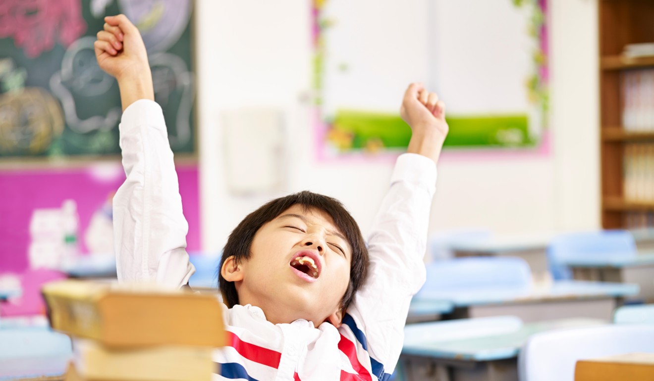 Foreign teachers help encourage younger children to engage with English. Photo: Alamy