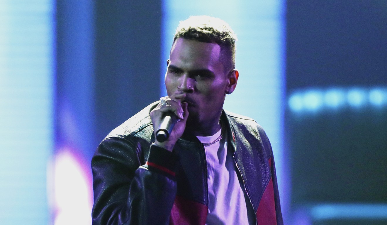 File photo of Chris Brown performs at the BET Awards. Photo: AP