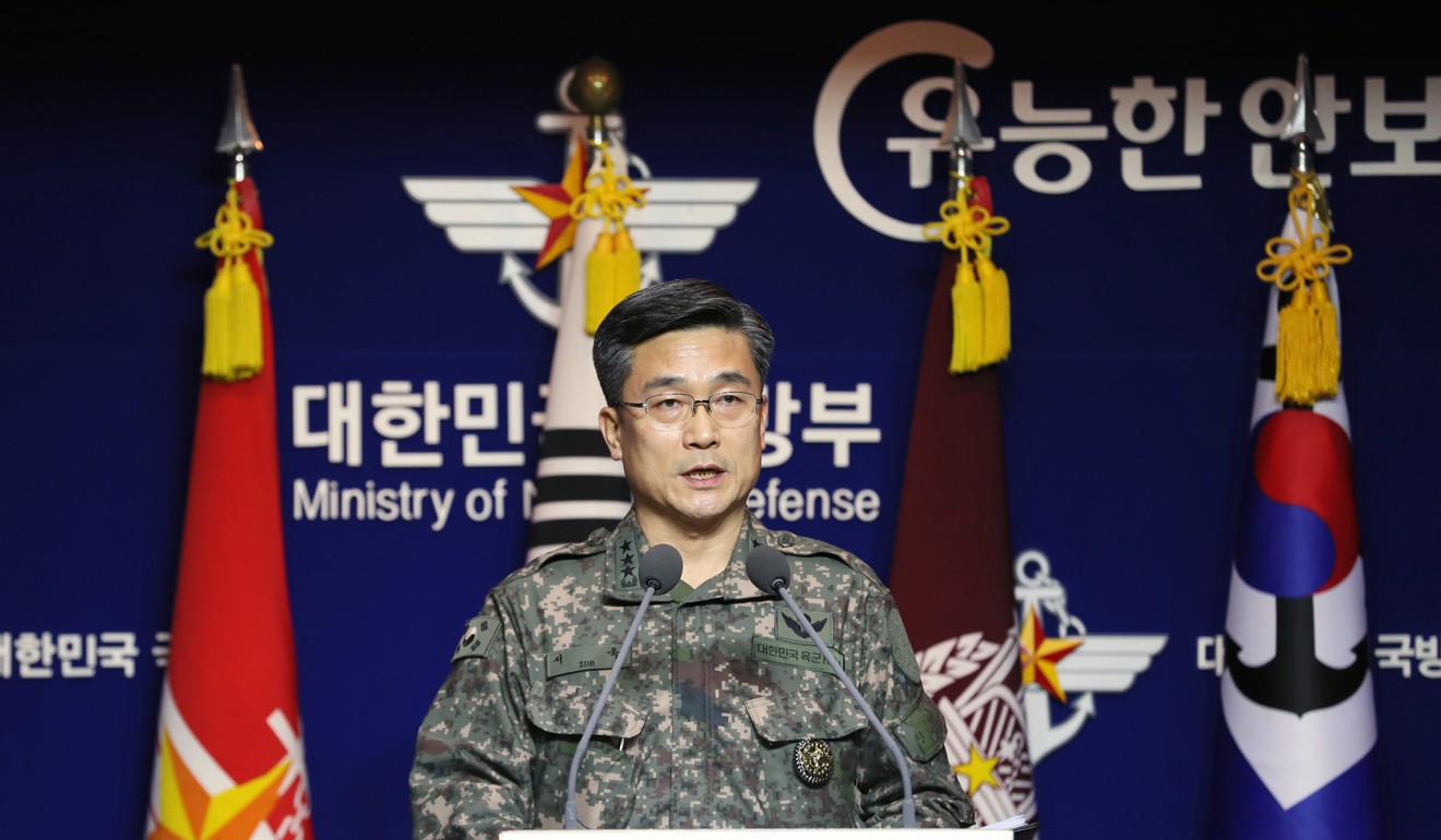 Suh Wook, chief director of operations at the South Korea's Joint Chiefs of Staff. Photo: AP