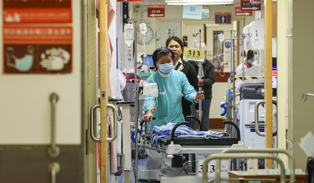 Public hospitals have been under severe pressure since early January when the city entered the peak flu season. Photo: Felix Wong