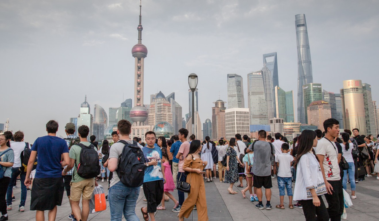 Shanghai has set it self a growth target of between 6 and 6.5 per cent for 2019. Photo: Valerie Teh