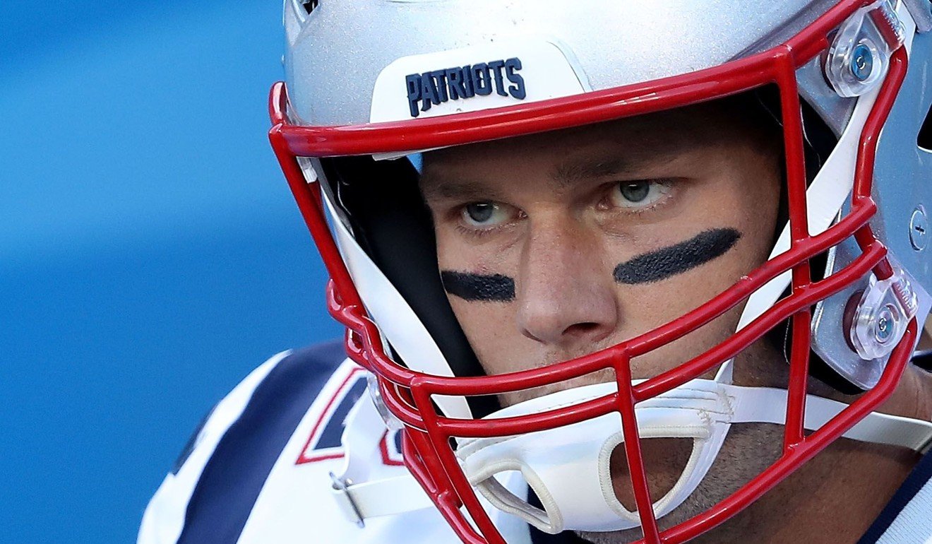 Tom Brady puts his mental toughness down to a variety of factors, one being his commitment to watching a lot of game film on his opponents. Photo: AFP