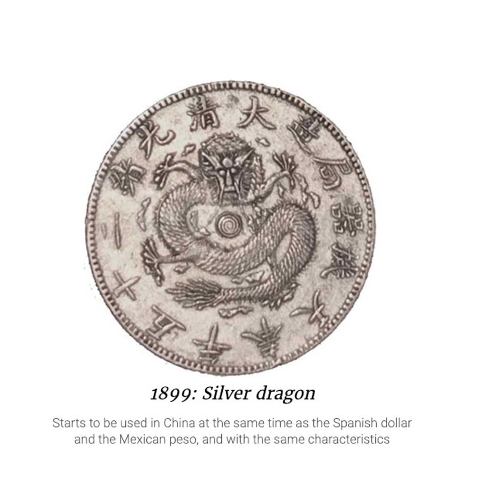 The silver dragon.