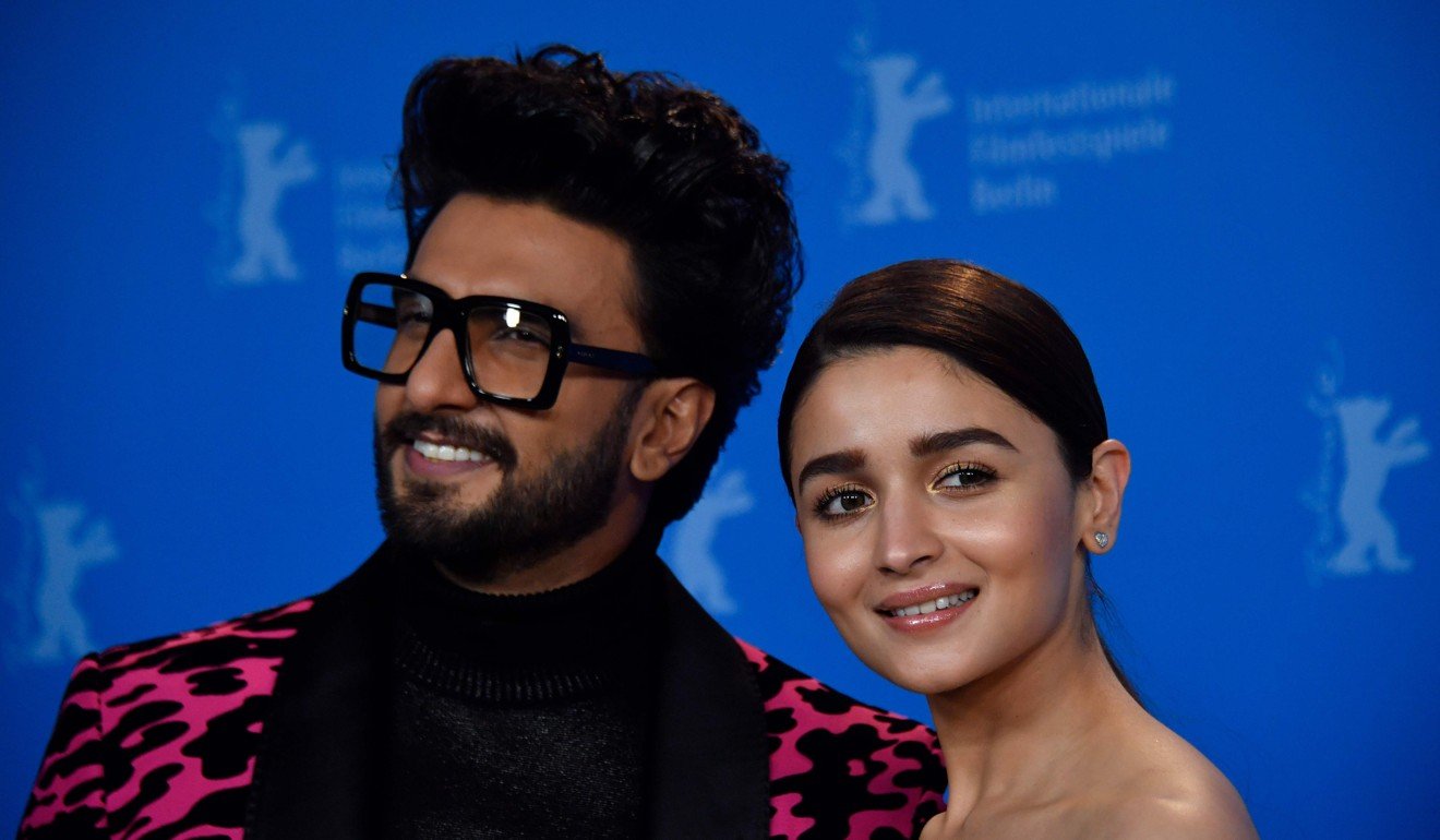 Ranveer Singh and Alia Bhatt at the film’s premiere in Berlin. Photo: AFP