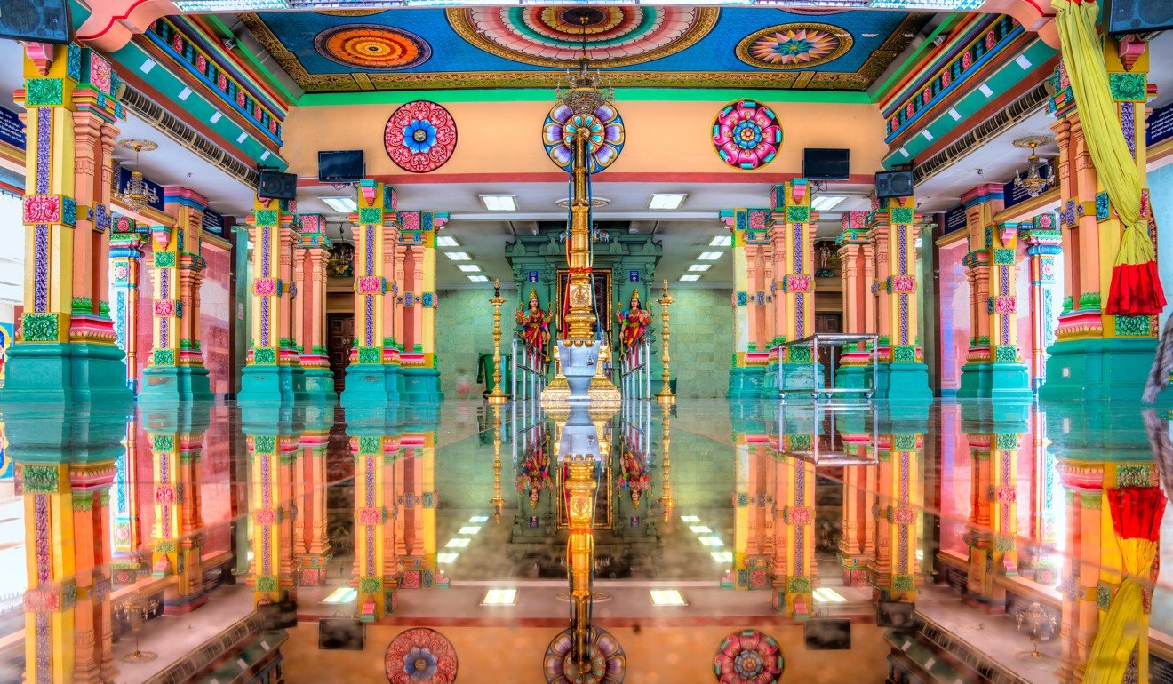 Inside the Sri Maha Mariamman Temple Dhevasthanam in Kuala Lumpur. Photo: Alamy