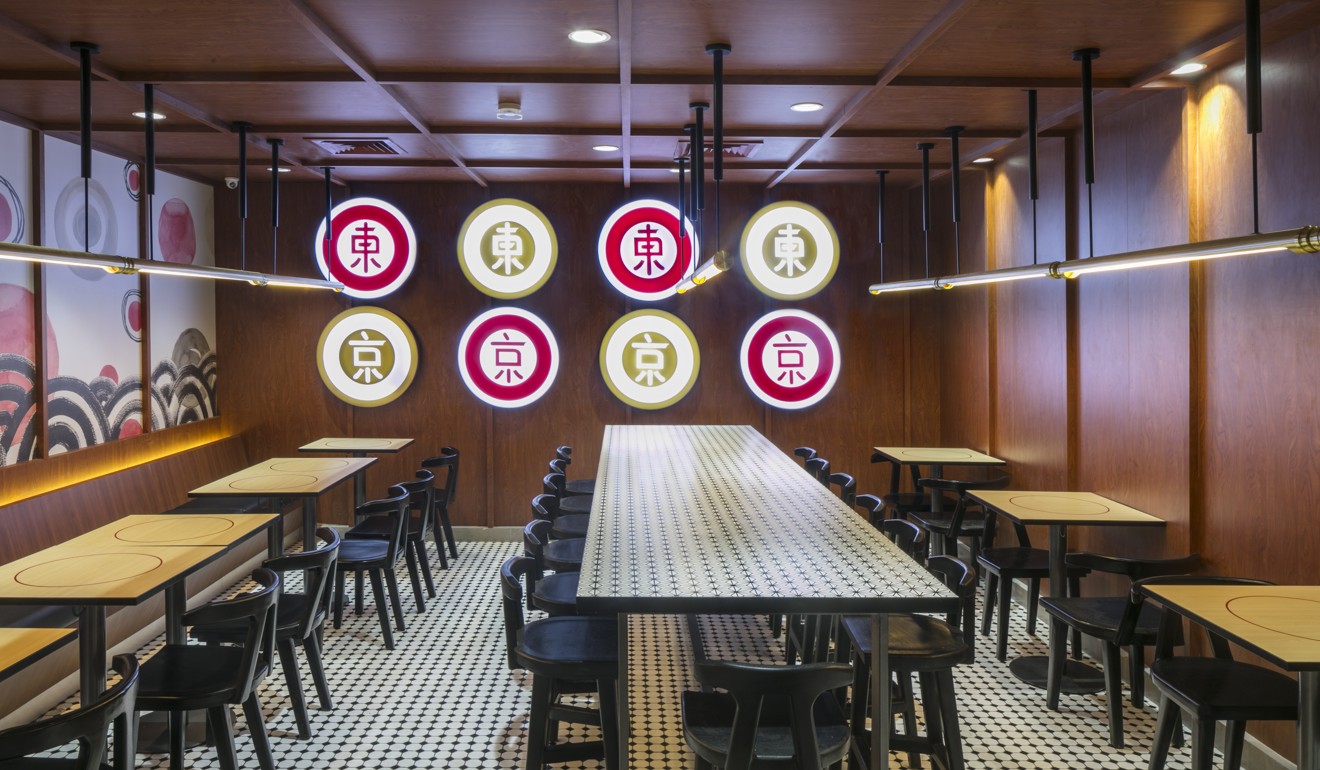 Tokyo Tokyo was a 30-year-old Japanese fast food restaurant in Manila that Acuna redesigned, with Instagram appeal in mind.