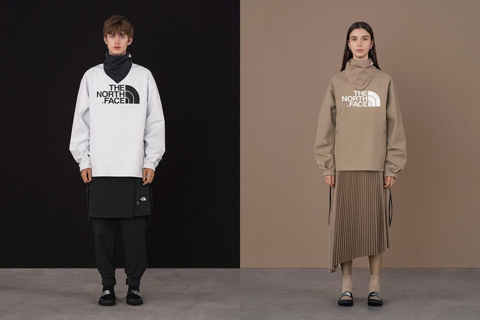 Items from The North Face’s collaboration with Japanese brand Hyke.