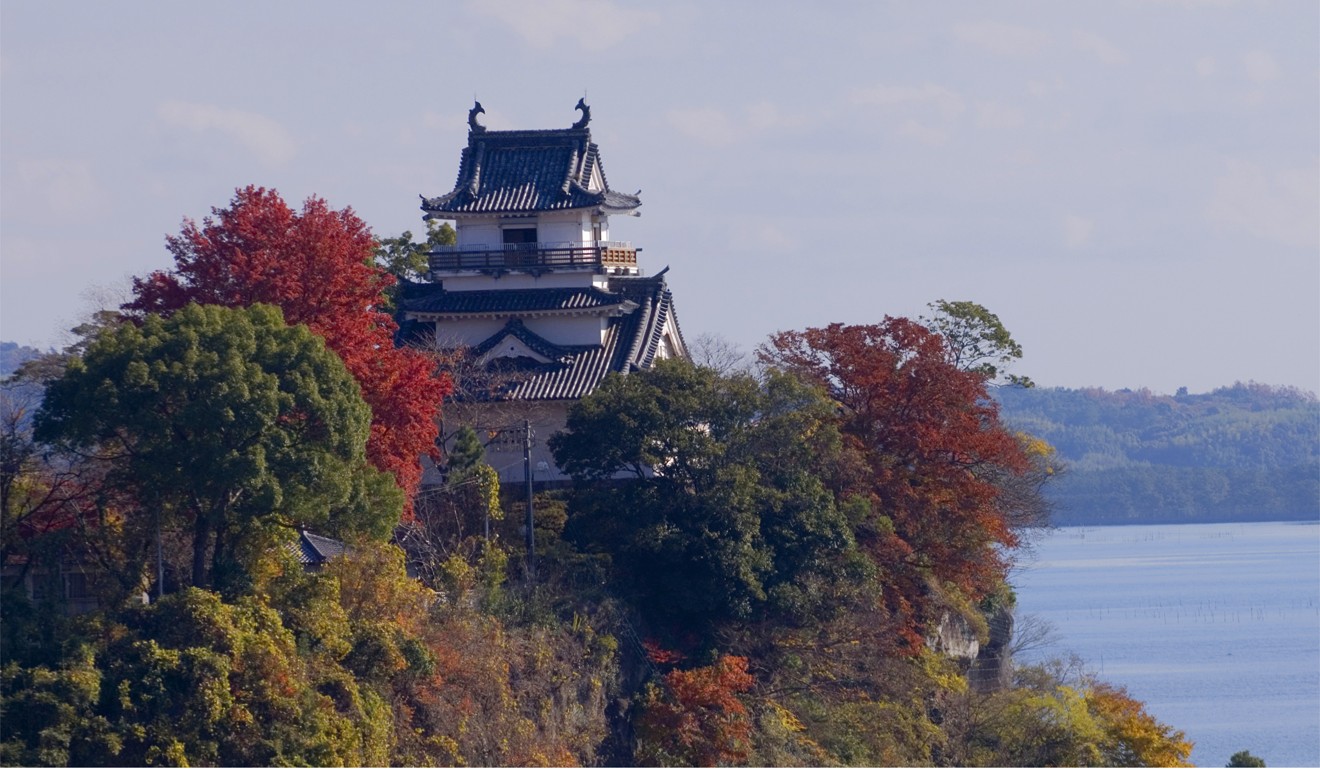 Kitsuki Castle on the Kunisaki Peninsula, in Japan. Picture: JNTO
