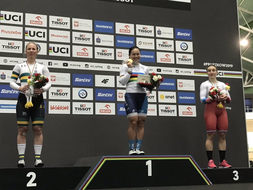 Sarah Lee feels ‘wonderful’ after her most successful season was capped with gold in the keirin at the 2019 world championships.