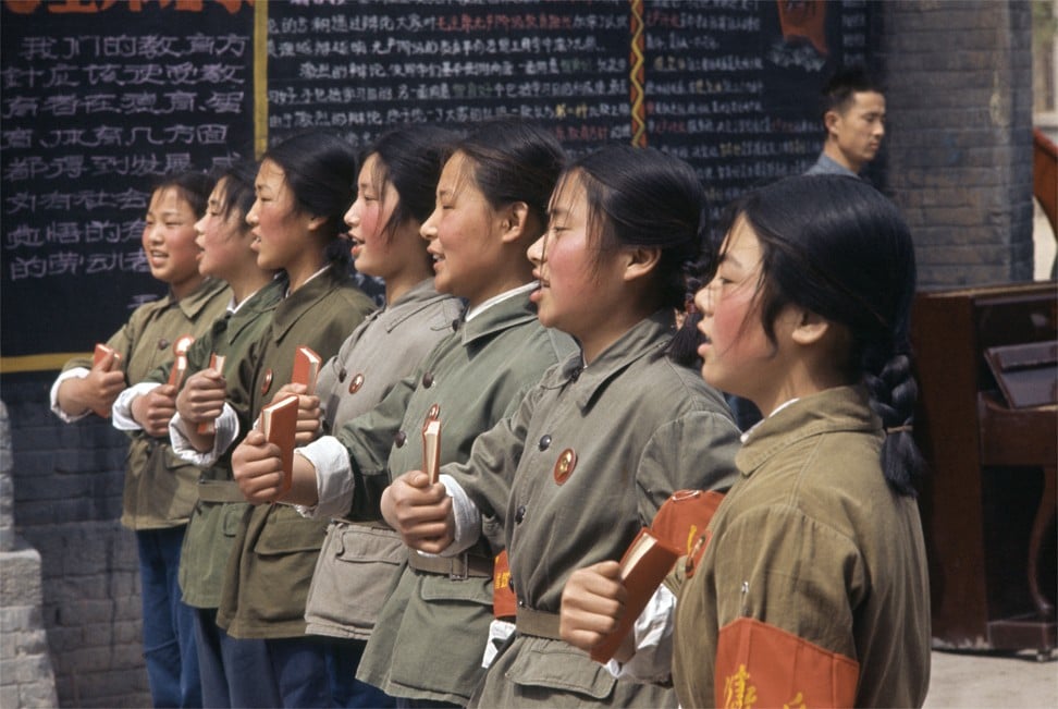 Red Guards during China’s Cultural Revolution, in 1971. Picture: Alamy