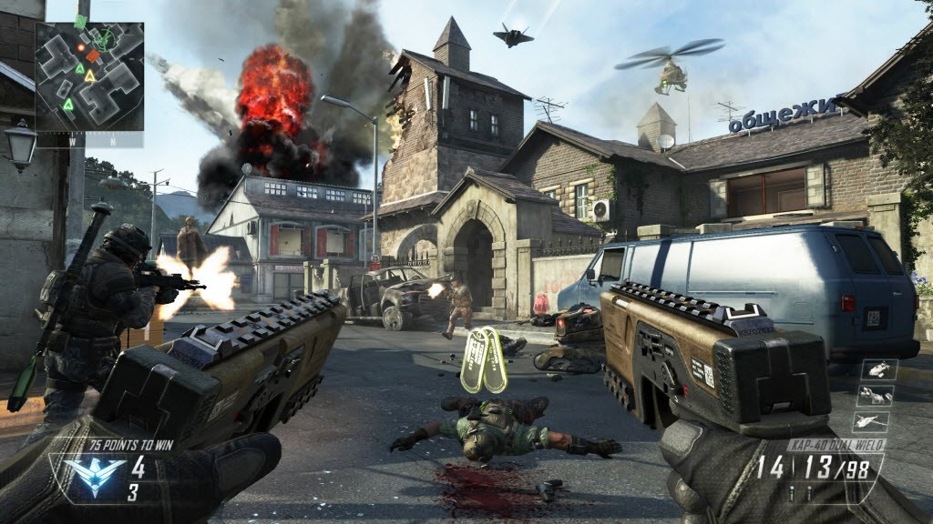 A screenshot from Call of Duty: Black Ops II. (Picture: Activision)