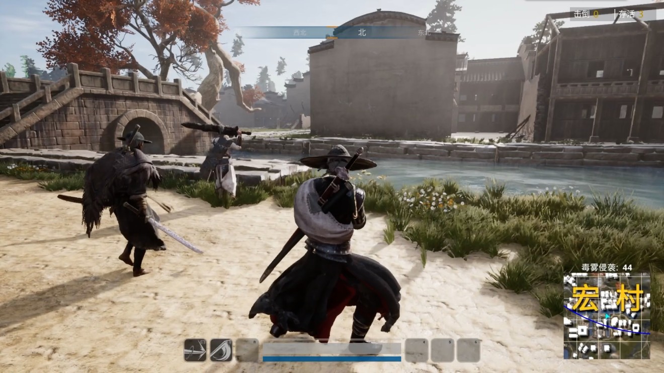 The close combat sword fights make the game feel very different to other battle royale games. (Picture: Cube Game)