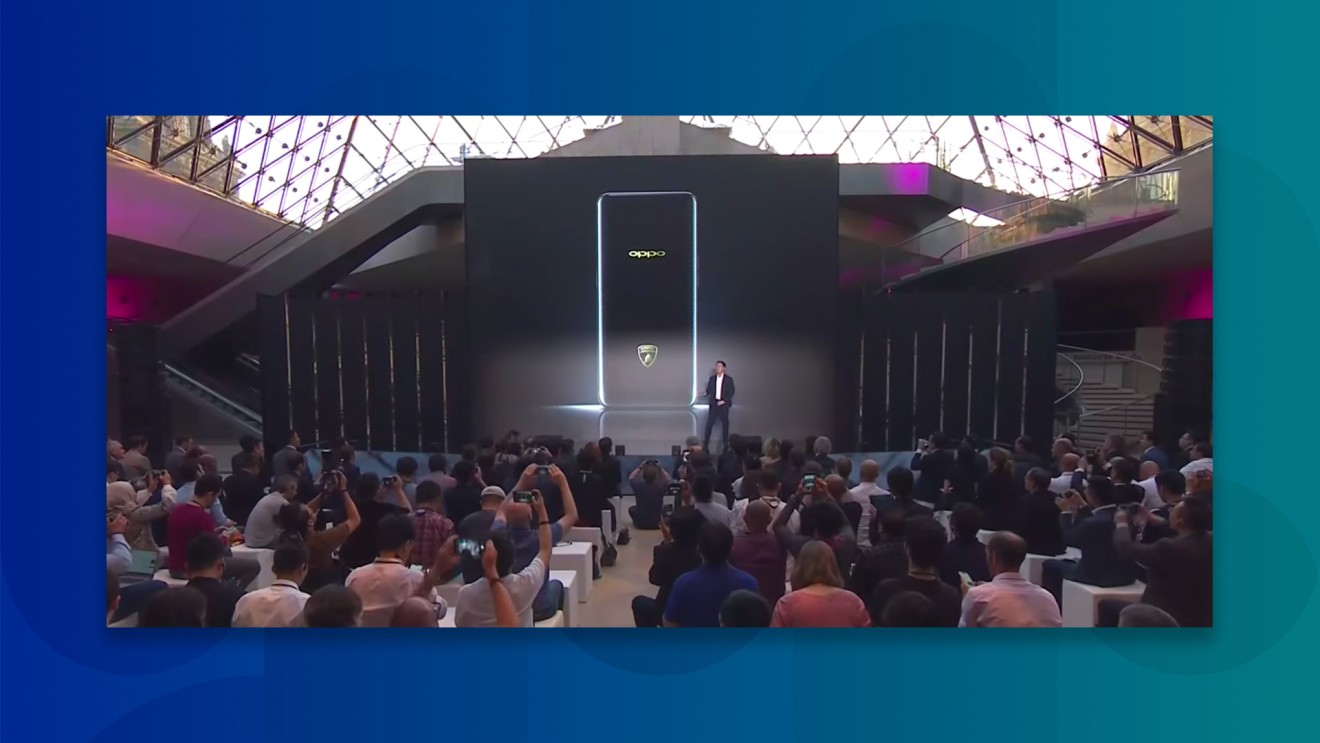 Oppo also announced a Lamborghini edition of its Find X. (Picture: Oppo)
