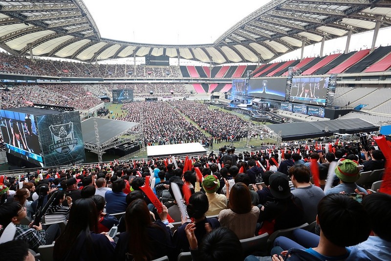 The last time South Korea hosted Worlds was in 2014… the year with the best opening music act IMO. (Picture: Riot Games)