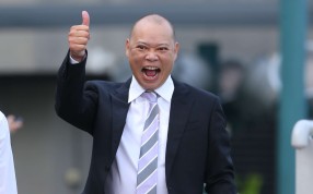 Chris So celebrates another winner in what has been a breakout season. Photos: Kenneth Chan.