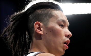 Jeremy Lin, who is out injured for the Brooklyn Nets, believes J.J. Redick did not use a racial slur. Photo: AFP