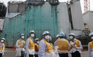 A file photo of the tsunami-crippled nuclear power plant in Fukushima. Photo: AFP
