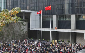 The right to protest is guaranteed by Hong Kong’s Basic Law. Photo: Sam Tsang