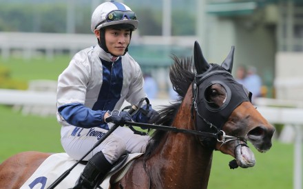 Archippus won a messy race up the straight at his first run over the course since his debut in November 2013. Photo: Kenneth Chan