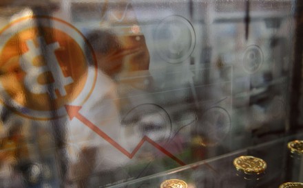 In spite of surging prices, bitcoin remains a small fraction of China’s financial system. Photo: AP