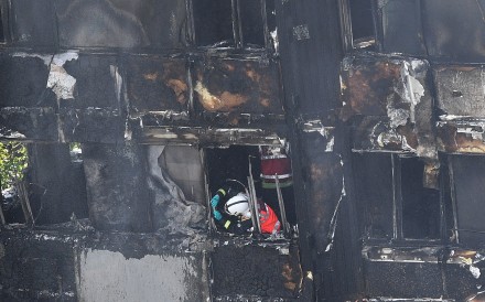 Local residents had warned a year ago about a potential fire risk caused by rubbish being allowed to accumulate during improvement works at the public housing apartment block Local residents had warned a year ago about a potential fire risk caused by rubbish being allowed to accumulate during improvement works at the public housing apartment block