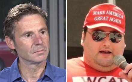 Brad Salzberg (left), founder of the Cultural Action Party, and Joey De Luca, president of the Worldwide Coalition Against Islam. Photos: Shaw TV and Facebook / WCAI Canada Brad Salzberg (left), founder of the Cultural Action Party, and Joey De Luca, president of the Worldwide Coalition Against Islam. Photos: Shaw TV and Facebook / WCAI Canada