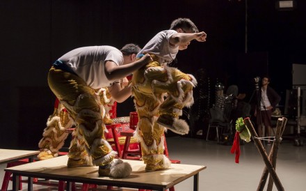 Mute Situation #2: Muted Lion Dance, by Samson Young. Picture: courtesy of Samson Young