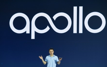 Lu Qi, Baidu group president and COO, introduced the Apollo open platform in Beijing in July this year. Photo: Xinhua