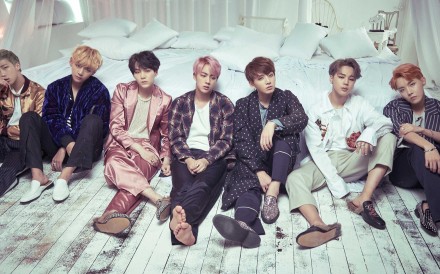 South Korean K-pop band BTS has broken into the US Top 40 with their hit Mic Drop.