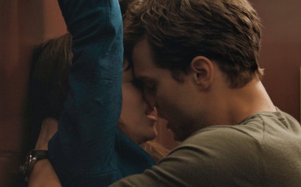 Dakota Johnson as Anastasia Steele and Jamie Dornan as Christian Grey in Fifty Shades of Grey. Picture: Universal Pictures/Entertainment Pictures