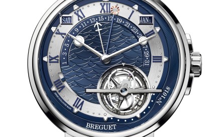 Watches with a blue dial are trendy and sophisticated