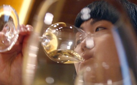 A woman drinks white wine during a wine-tasting event in Beijing. Technology start-up eDaijia, which runs a popular mobile app that links inebriated car owners with substitute drivers, has terminated a service that allowed users to summon surrogate drinkers. Photo: Reuters