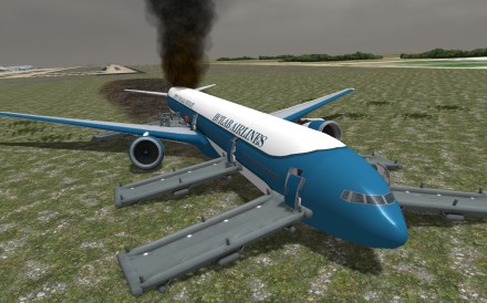 The Prepare for Impact app is simulator game designed to prepare passengers for aircraft emergencies.
