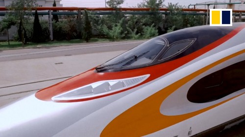 How big is China's high-speed rail network?