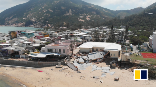 Long road to recovery begins for Shek O, which bore brunt of Typhoon Mangkhut