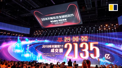 China’s Singles’ Day sales reached US$30.8 billion