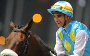 Joao Moreira is excitable whether he wins a Class Five or a Group One, but at the moment, he is just too good for his rivals. Photo: Kenneth Chan