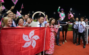 It may have been all smiles after Aerovelocity won the KrisFlyer Sprint, but there are possible consequences to Hong Kong's dominance. Photo: Kenneth Chan