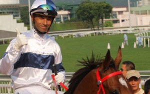After spending last Sunday with his family, the Magic Man returns with a treble at Sha Tin