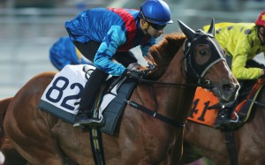Joao Moreira rides Rapper Dragon in Tuesday’s barrier trial. Photos: Kenneth Chan