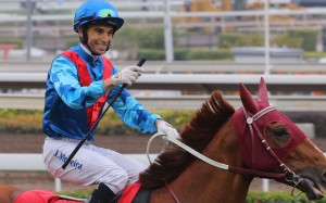 Champion Joao Moreira is delighted to jump from barrier four with the short-priced favourite in Sunday’s BMW Hong Kong Derby